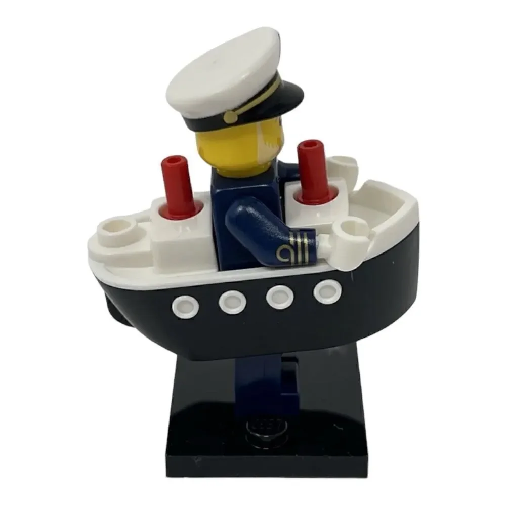 Lego Series 23 Minifigure 71034 FERRY SHIP CAPTAIN Retired